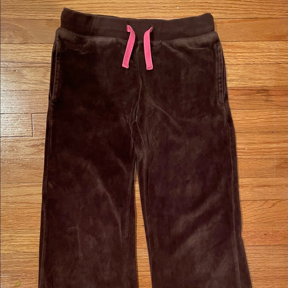 Mini Boden Velvet Bell Bottom Pants